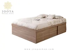 تخت خواب دو نفره باکس دار ملکا مدل MD20