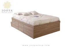 تخت خواب دو نفره باکس دار ملکا مدل MD20