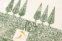 رانرچه طرح باغ کاشی