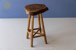 چهارپایه چوبی درخت