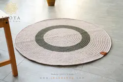 فرشینه مکرومه کرمی