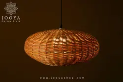 لوستر حصیری پامکین