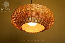 لوستر حصیری پامکین