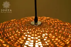 لوستر حصیری پامکین