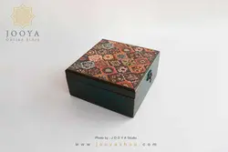 جعبه چوبی طرح گَبِه سایز بزرگ