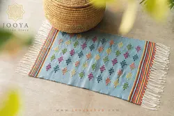 گلیم کوچک طرح دوگل