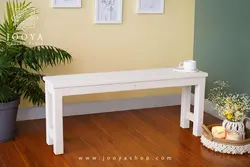 نیمکت چوبی دو نفره فرها