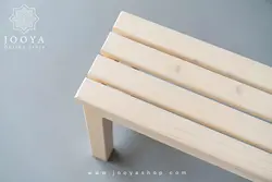 نیمکت چوبی دو نفره فرها
