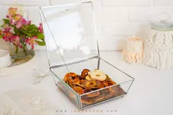 باکس  پذیرایی برنز تراش خورده