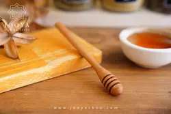 قاشق عسل با چوب شمشاد