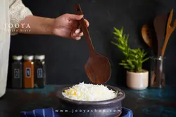 قاشق پلویی با چوب گردو