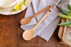 قاشق چوبی کوچک آشپزی