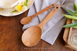 قاشق چوبی خورشتی گود