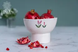 کاسه پایه دار سرامیکی سنبل