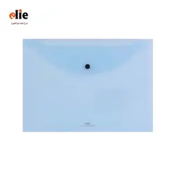 پوشه دکمه دار شفاف پاپکو سایز A4 مدل بیزینس