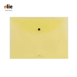 پوشه دکمه دار شفاف پاپکو سایز A4 مدل بیزینس