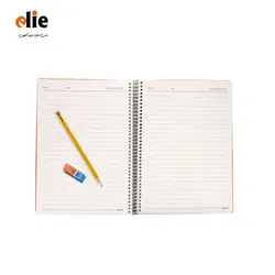 دفتر جلد سخت 100 برگ پاپکو طرح Beautiful