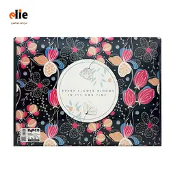 پوشه دکمه دار طرح دار پاپکو سری Classic