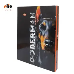 دفتر کلاسور 26 حلقه کلیپس طرح 018