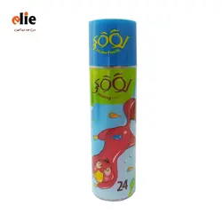 مداد رنگی 24 رنگ لوکی جعبه استوانه طرح 2