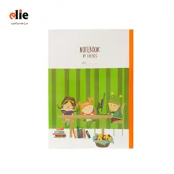 دفتر 40 برگ پاپکو سری پرونوت طرح 3