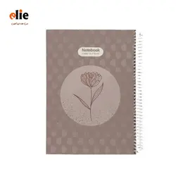 دفتر 100 برگ پاپکو جلد سخت طرح 13