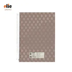 دفتر 100 برگ پاپکو جلد سخت طرح 13