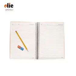 دفتر 100 برگ پاپکو جلد سخت طرح 13