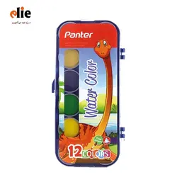 آبرنگ12 رنگ پنتر مدل mauis
