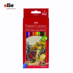 مدادرنگی 12 رنگ فابر-کاستل جعبه مقوایی