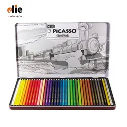 مداد رنگی 36 رنگ پیکاسو طرح لوکوموتیو