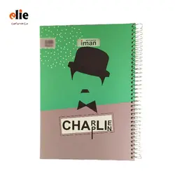 دفتر 200 برگ سیمی ایمان طرح 13