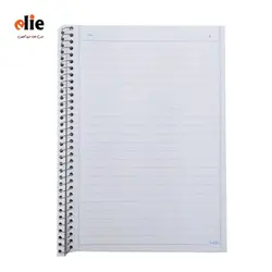 دفتر سیمی 60 برگ ایمان جلد طلقی طرح زرافه