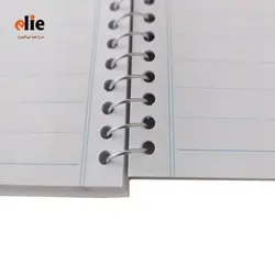 دفتر 100 برگ سیمی ایمان جلد طلقی طرح سگ