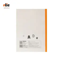 دفتر 100 برگ دوخط پاپکو  طرح رنگی