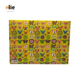 پوشه دکمه دار طرح دار کلیپس