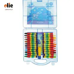 مداد شمعی 24 رنگ آریا طلقی