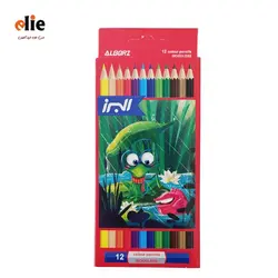 مداد رنگی 12 رنگ البرز طرح 3