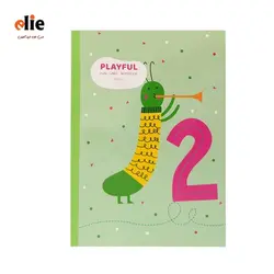 دفتر 50 برگ دوخط پاپکو طرح 2