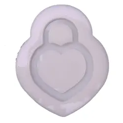 قالب سیلیکونی رزین شیکر قلب طرح قفل