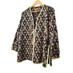 مانتو کتی سنزا طرح باتیک