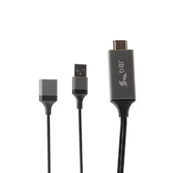 کابل تبدیل موبایل به HDMI با مادگی یو اس بی مدل MHT-U88
