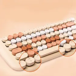 کیبورد دخترانه موفی مدل ROMI دوگانه با سیم و بی سیم