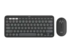 ست ماوس و کیبورد بی سیم لاجیتک مدل Logitech PEBBLE 2 COMBO