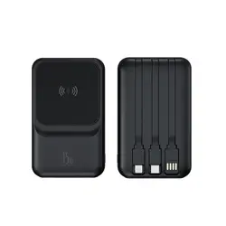 پاوربانک بی سیم و باسیم مدل 10000mAh , 15W