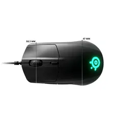 ماوس گیمینگ استیل سریز مدل Rival 3 RGB دوگانه بی سیم و با سیم - پی سی شاپ