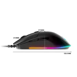 ماوس گیمینگ استیل سریز مدل Rival 3 RGB دوگانه بی سیم و با سیم - پی سی شاپ