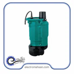 پمپ کفکش 10 اسب، سه فاز، 40 متر، 40 متر مکعب بر ساعت، کد فنی QXN40-40-7.5 برند استریم | الکترومهسان