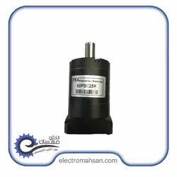 گیربکس خورشیدی سروو موتور FSA سایز 60 نسبت 10 ورودی 14 سری PSE دنده مورب فلنج دایره ساخت چین | الکترومهسان