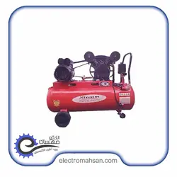 کمپرسور باد استریم 80 لیتری 2 اسب تک فاز ساخت چین | الکترومهسان
